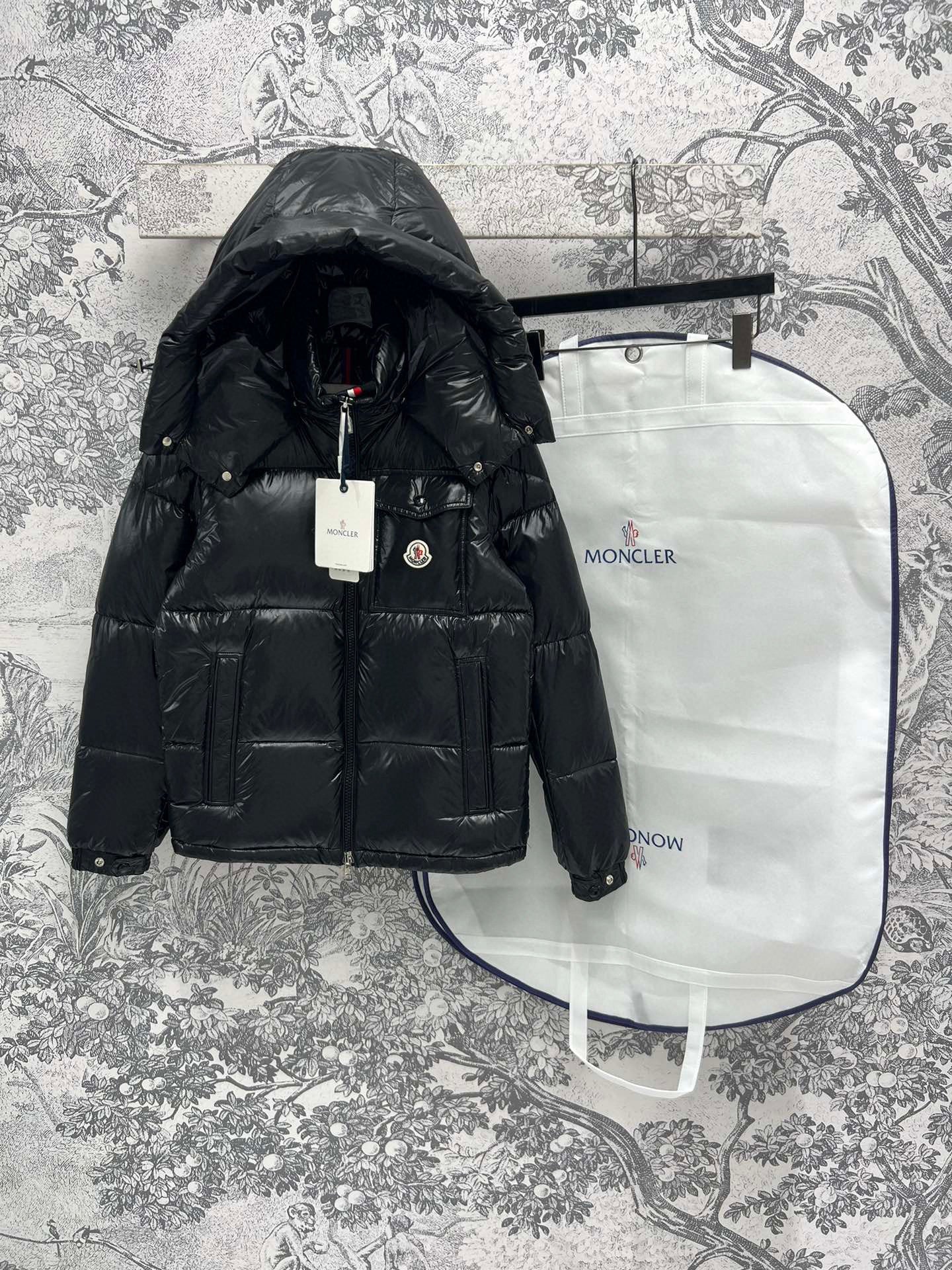 WDYW丨Designer Replica MONCL** Hooded Short Down Jacket