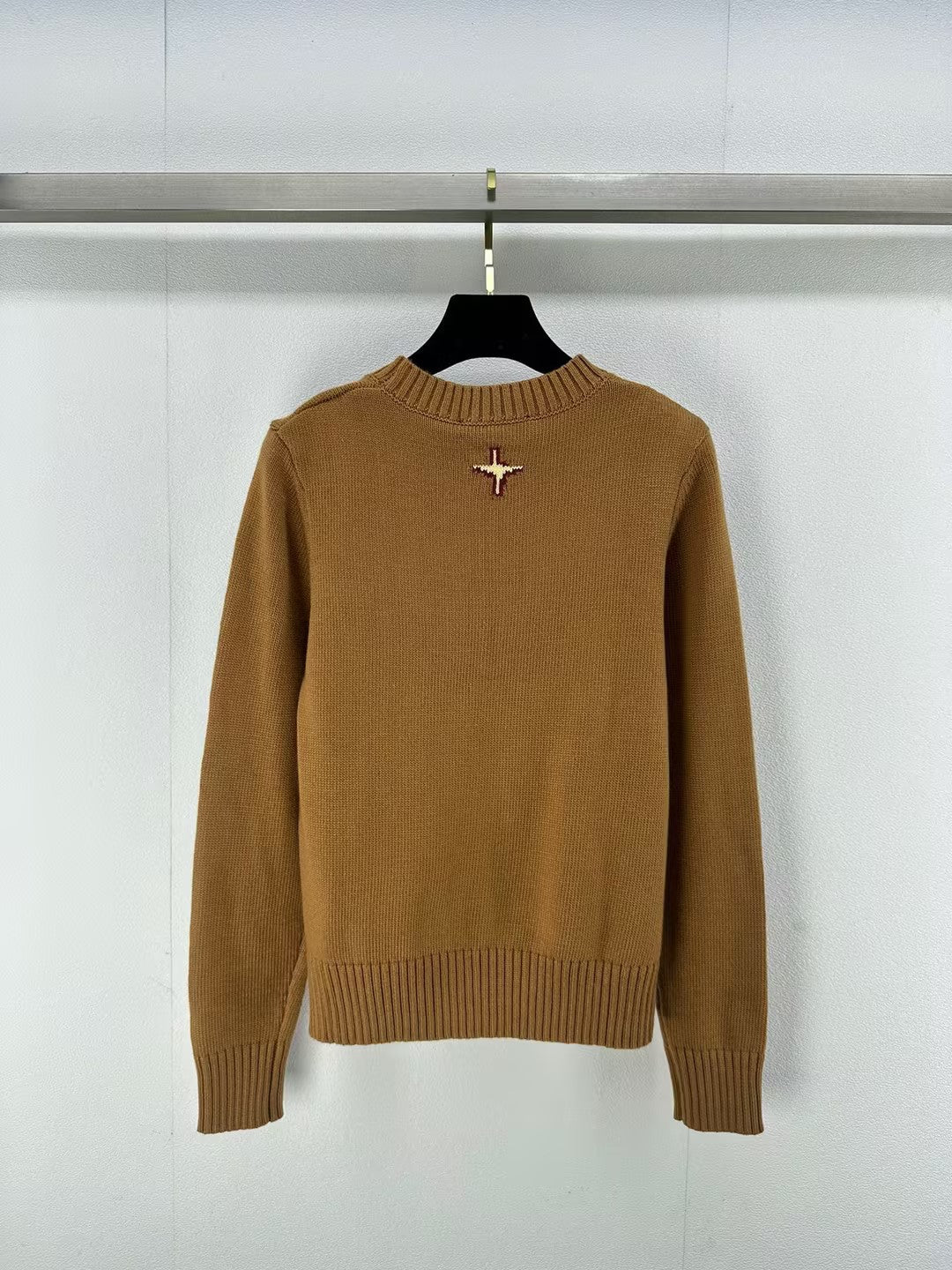 WDYW丨Designer Replica DI** Autumn And Winter New Round Neck Jelly Colored Pullover Long Sleeve