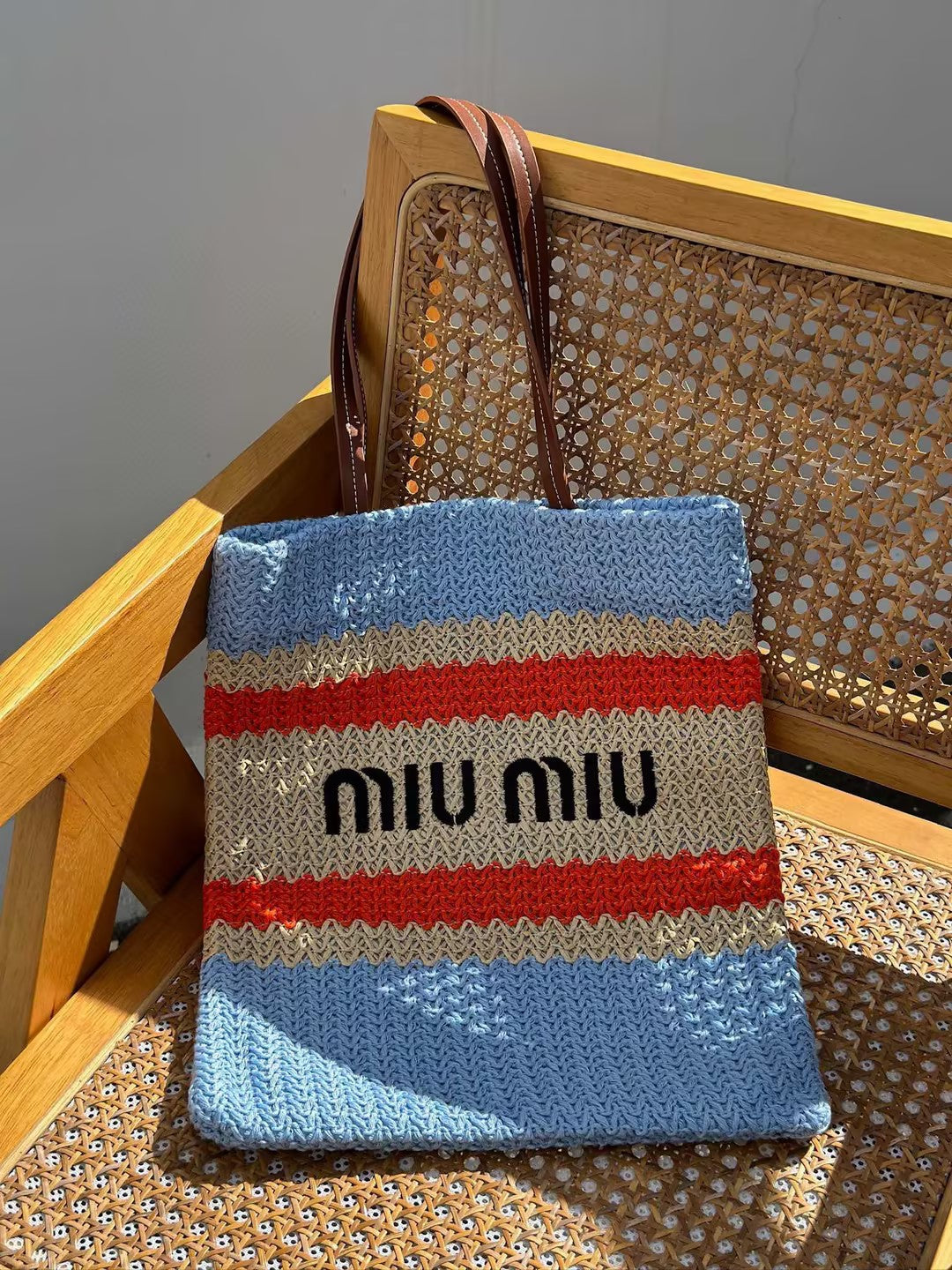 WDYW丨Designer Replica MI*MI* Woven Bag