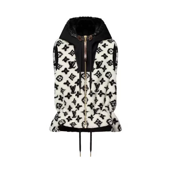 WDYW丨Replica Designer Replica LOU** VUITT**  Lambhair Vest Jacket