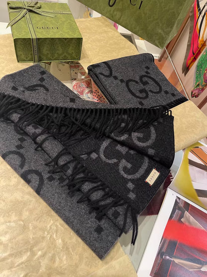 WDYW丨Replica Designer Replica GUC** Design  Cashmere  Scarf